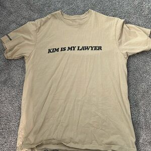 Talentless- Kim is my lawyer t shirt size XL